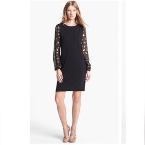 DVF Diane Von Furstenburg Alagna Wool Shift Dress